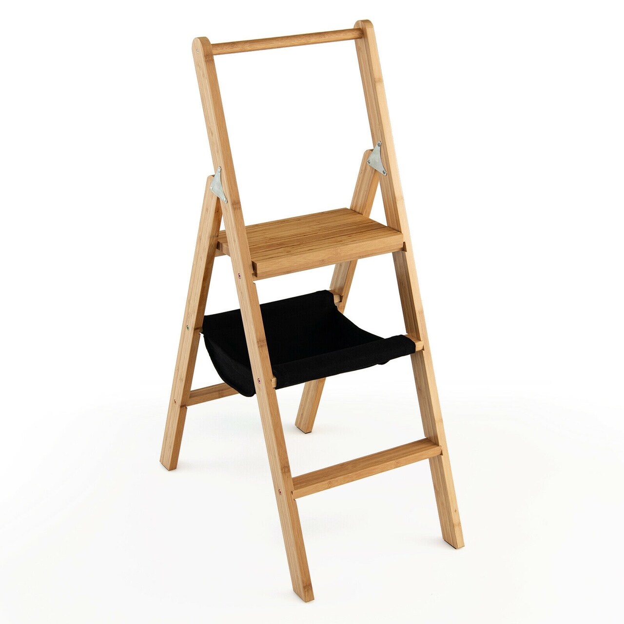 Bamboo folding discount stool